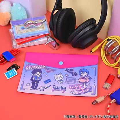 《當噠當》_ビィズニィズ 信封收納包（桃子・岡倫・渦輪老太婆（招財貓））