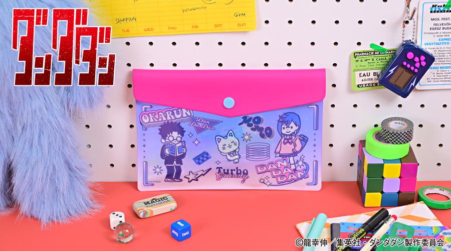 《當噠當》_ビィズニィズ 信封收納包（桃子・岡倫・渦輪老太婆（招財貓））