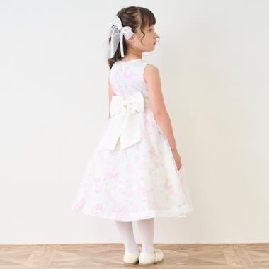 花卉刺繡連衣裙