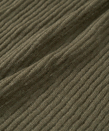 【輕盈感◎】透視U領針織衫