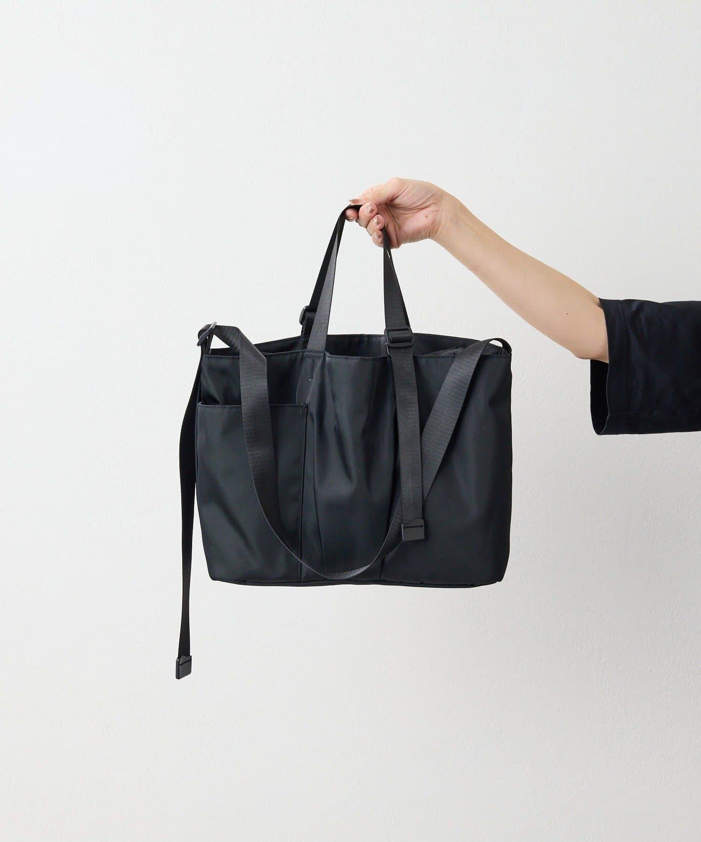 《インフルエンサーouchi企畫》可調節橫款托特包