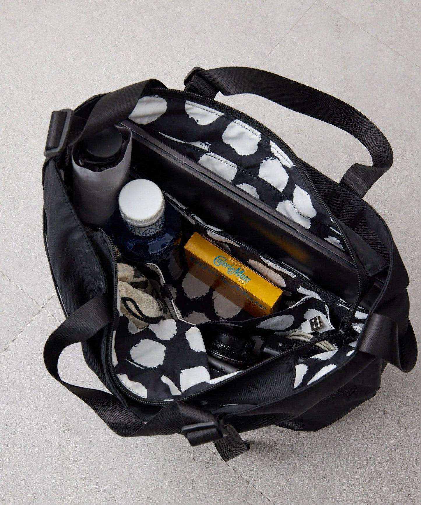 《インフルエンサーouchi企畫》可調節橫款托特包