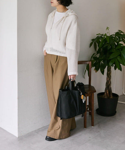 《インフルエンサーouchi企畫》可調節橫款托特包