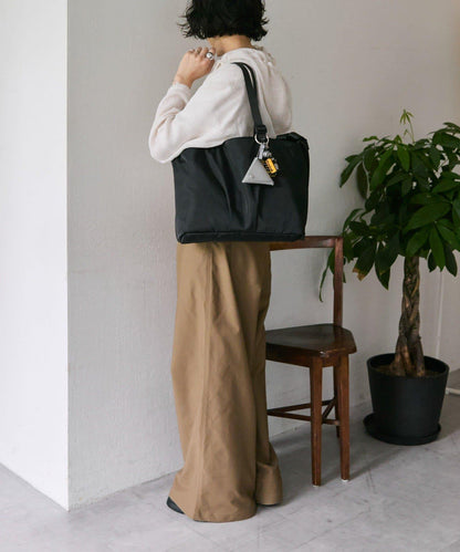 《インフルエンサーouchi企畫》可調節橫款托特包