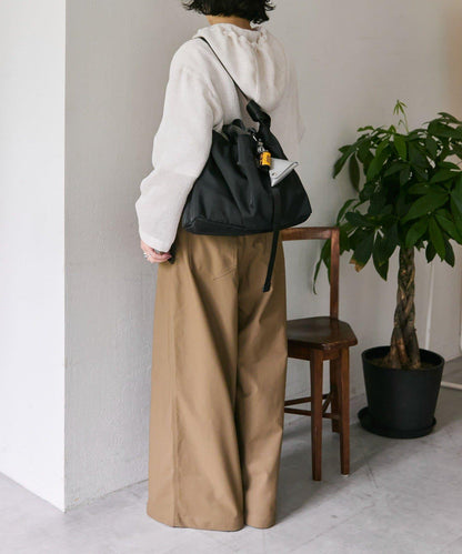 《インフルエンサーouchi企畫》可調節橫款托特包