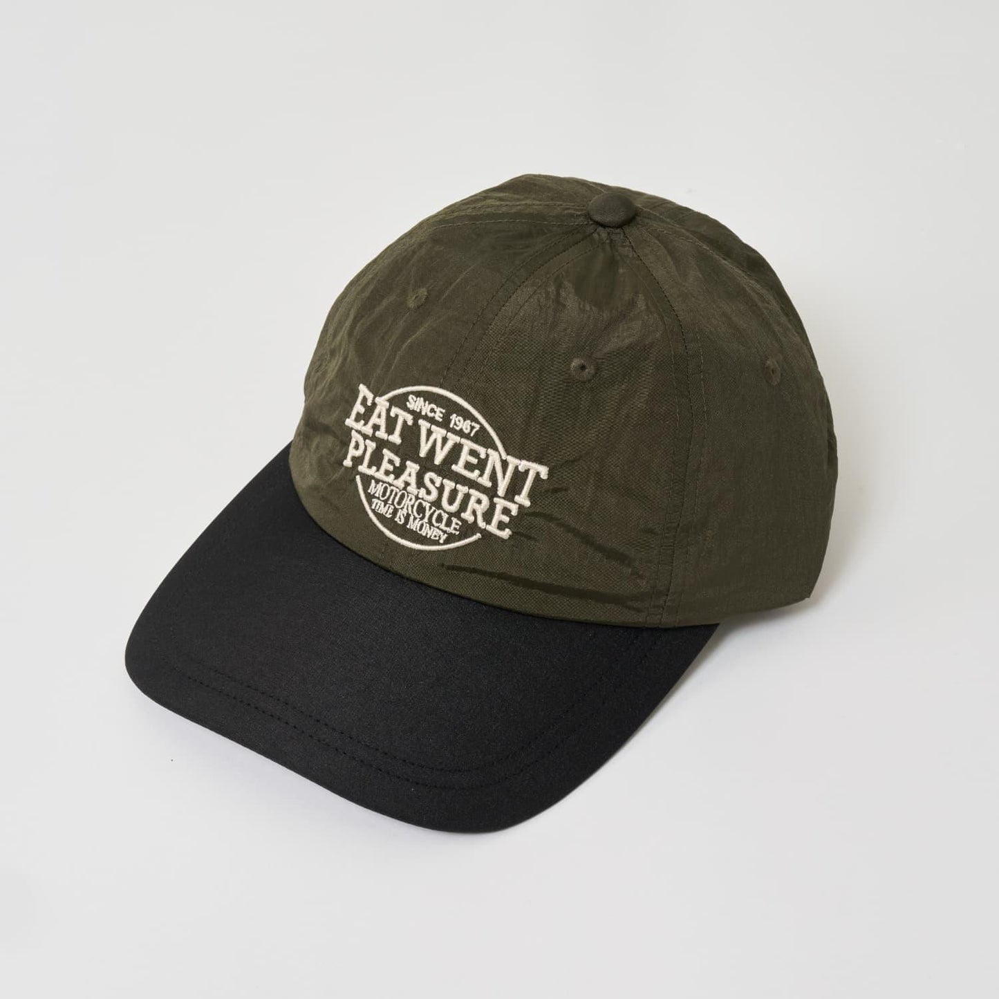 刺繡拼色棒球帽