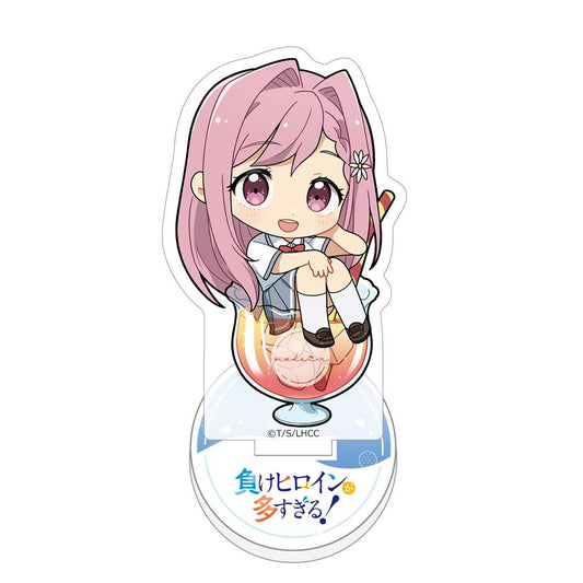 負け女主角太多了！迷你亞克力立牌（姬宮華戀／汽水）