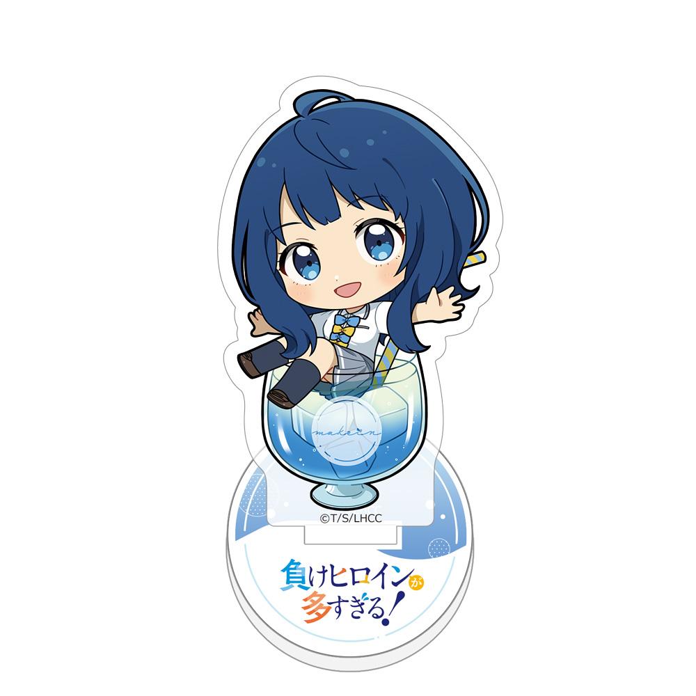 負け女主角太多了！迷你亞克力立牌（八奈見杏菜／汽水）