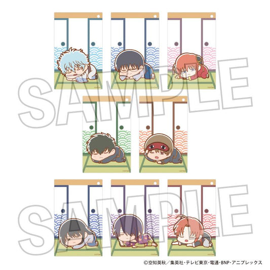 《銀魂》懶散系列亞克力卡片鑰匙扣【BOX／8個裝】