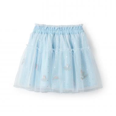 芭蕾刺繡網紗裙