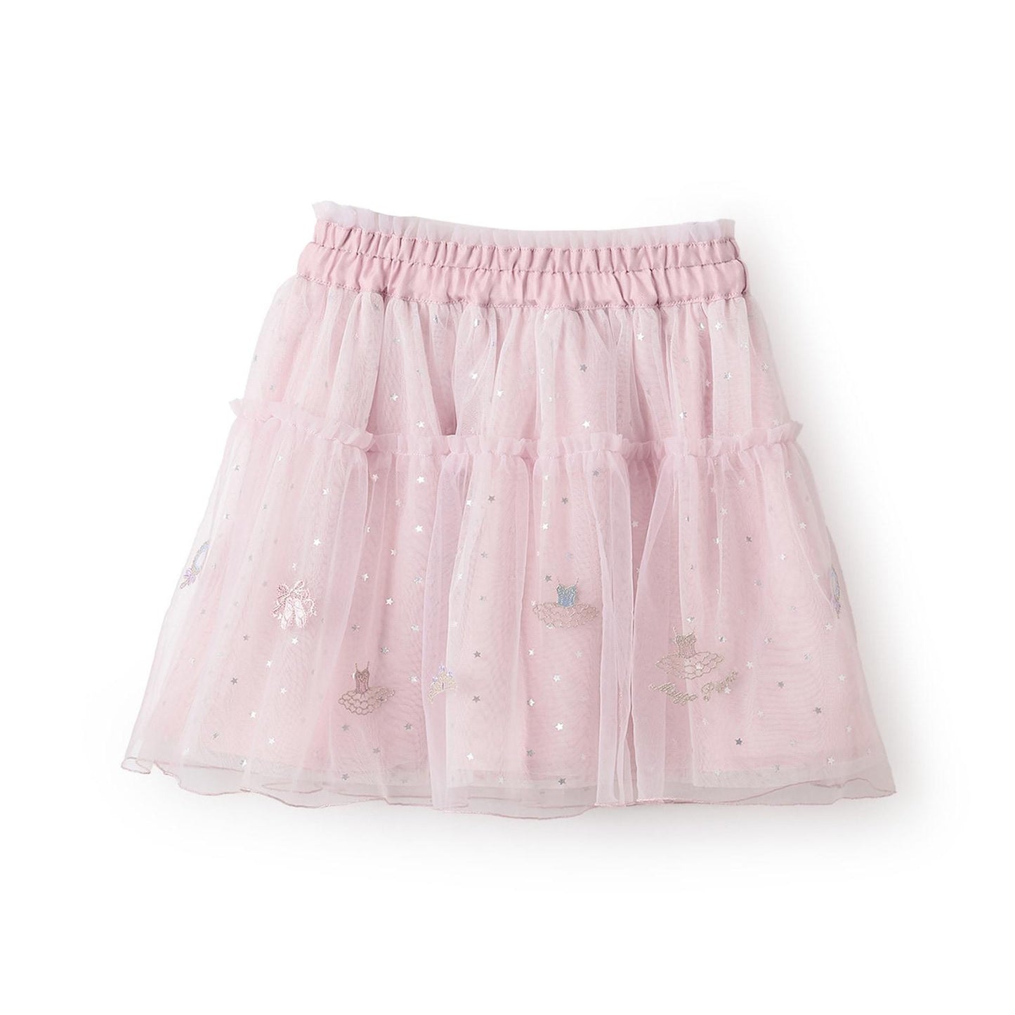 芭蕾刺繡網紗裙