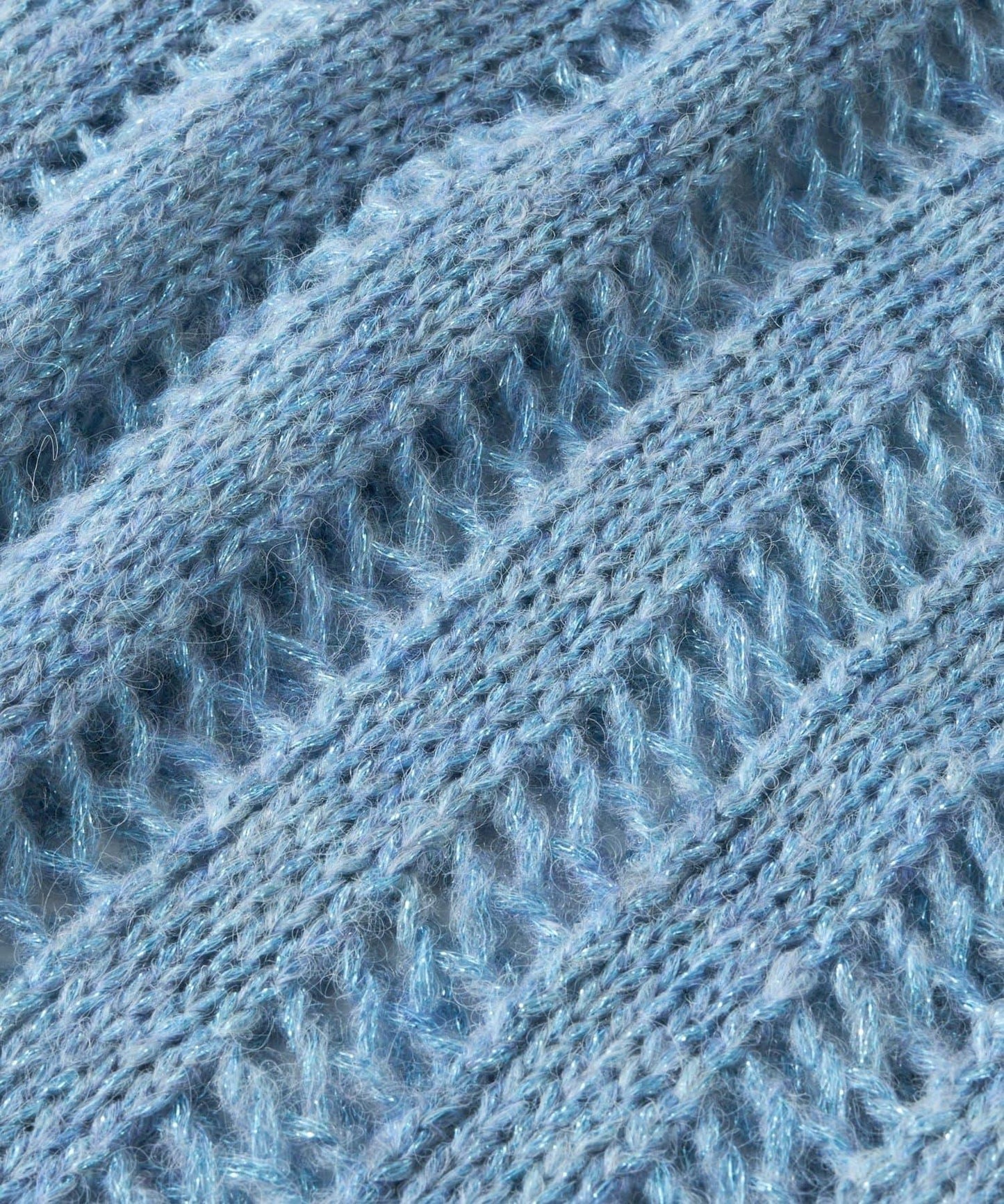 高雅休閒感金銀絲羅紋針織衫