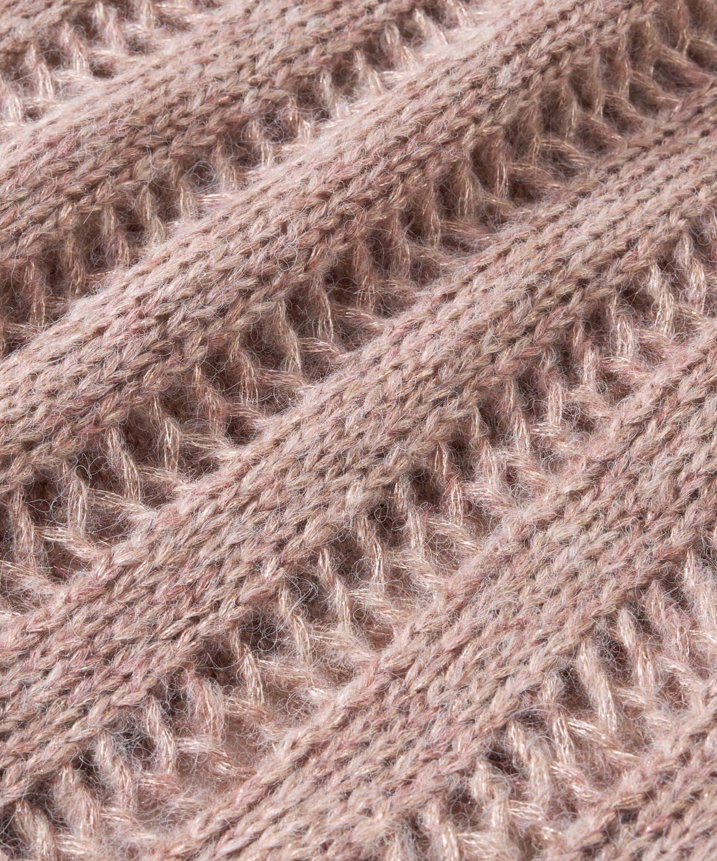 高雅休閒感金銀絲羅紋針織衫