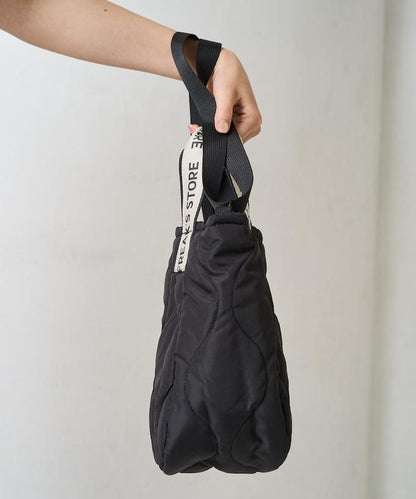 FREAK'S STORE 拼接絎縫抽繩媽咪包