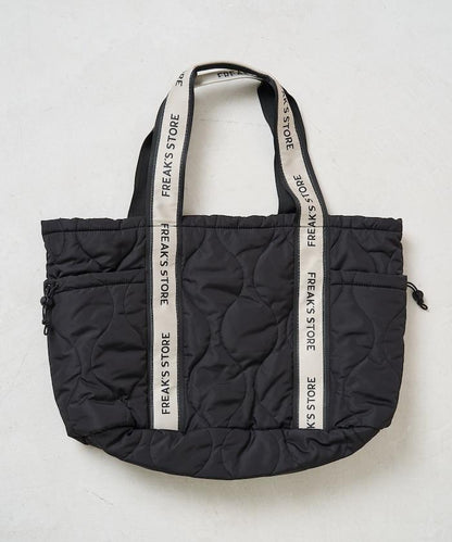 FREAK'S STORE 拼接絎縫抽繩媽咪包