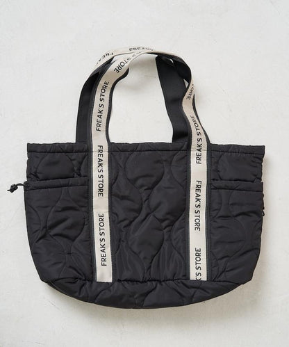 FREAK'S STORE 拼接絎縫抽繩媽咪包