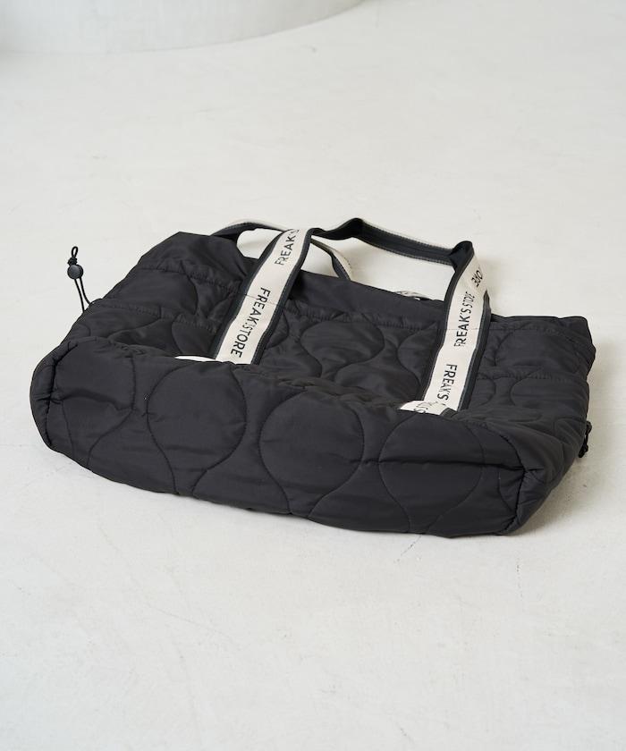 FREAK'S STORE 拼接絎縫抽繩媽咪包