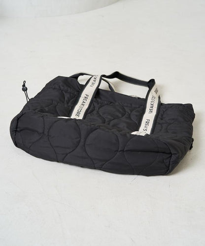 FREAK'S STORE 拼接絎縫抽繩媽咪包