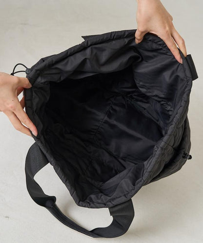 FREAK'S STORE 拼接絎縫抽繩媽咪包