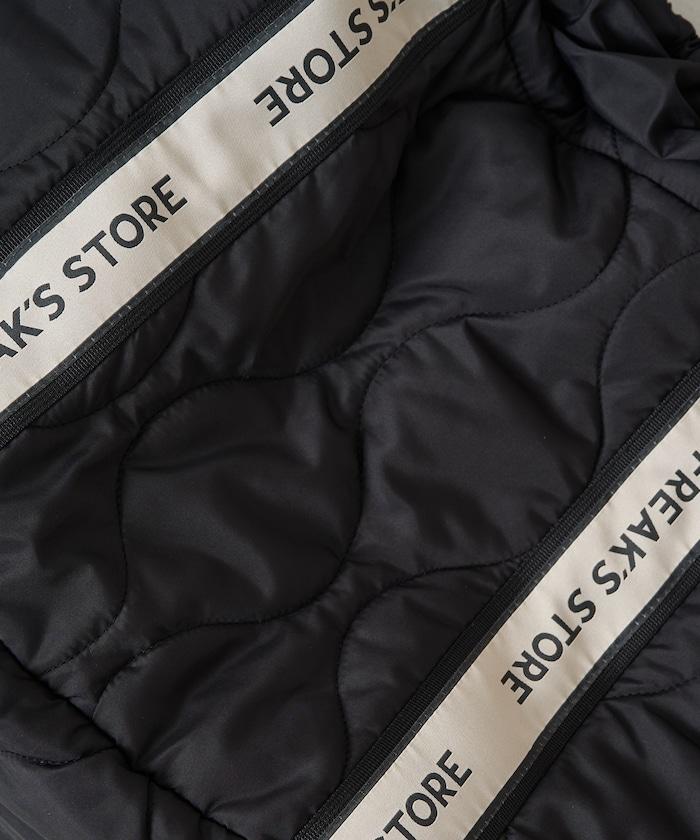 FREAK'S STORE 拼接絎縫抽繩媽咪包