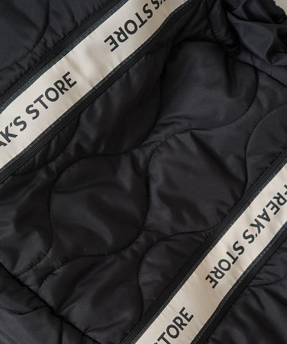 FREAK'S STORE 拼接絎縫抽繩媽咪包