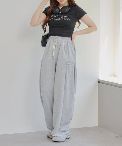 【RMAF】領口蕾絲羅紋T恤