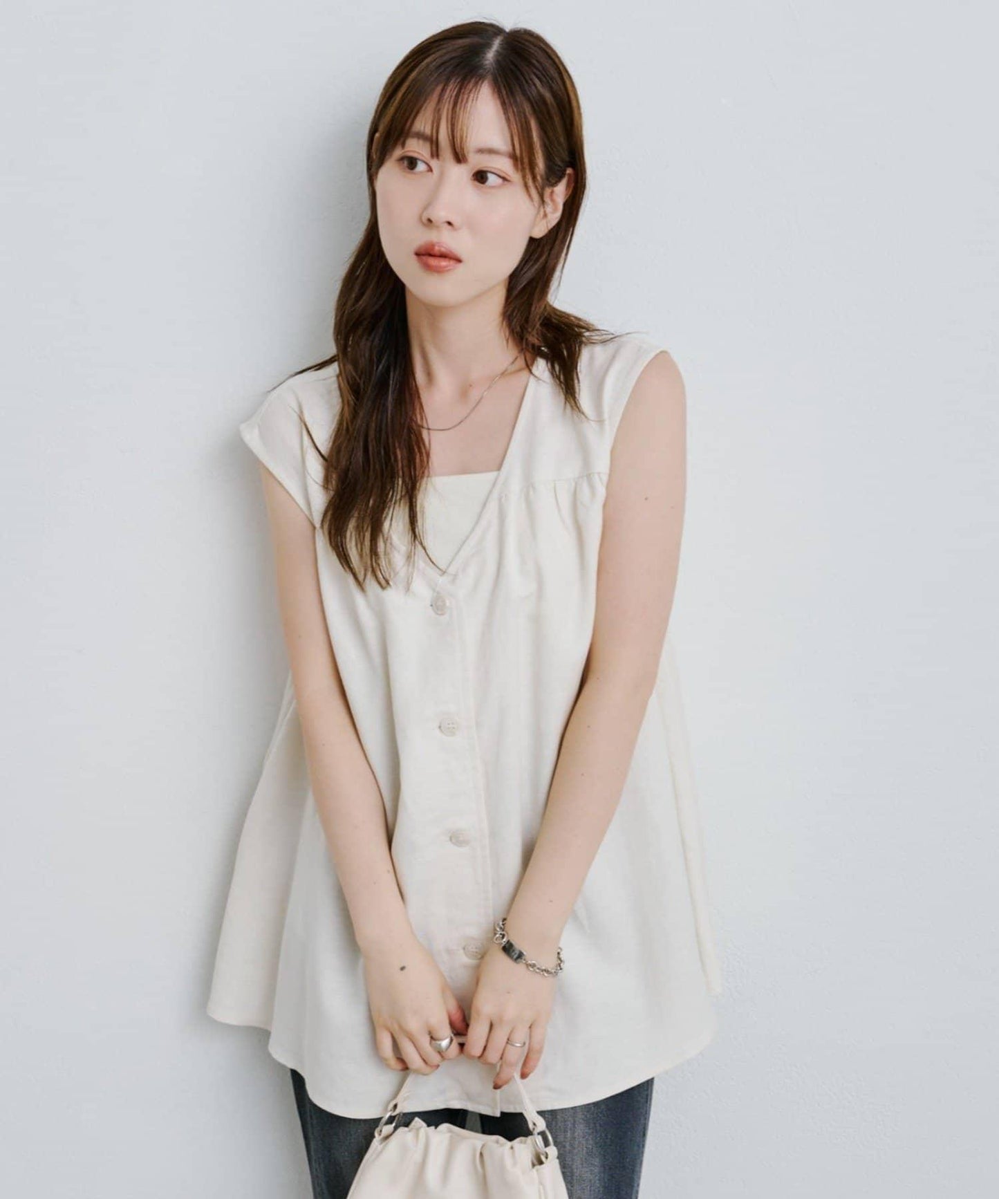 Kastane 繫帶馬甲 B款