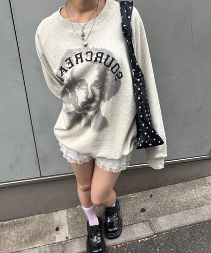 【AW】Sourcream 偉人印花衛衣