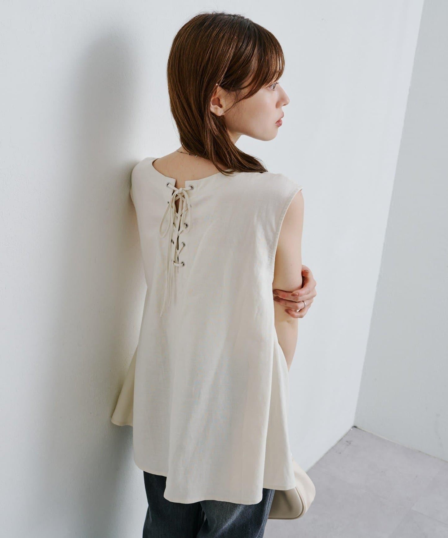 Kastane 繫帶馬甲 B款