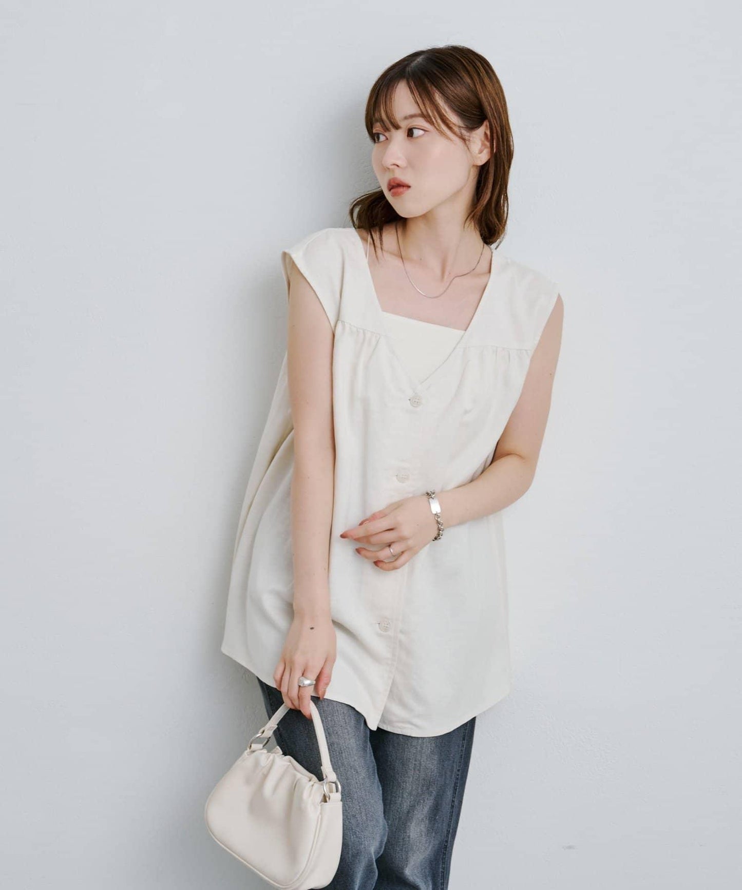 Kastane 繫帶馬甲 B款