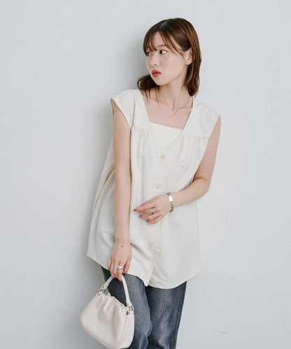 Kastane 繫帶馬甲 B款