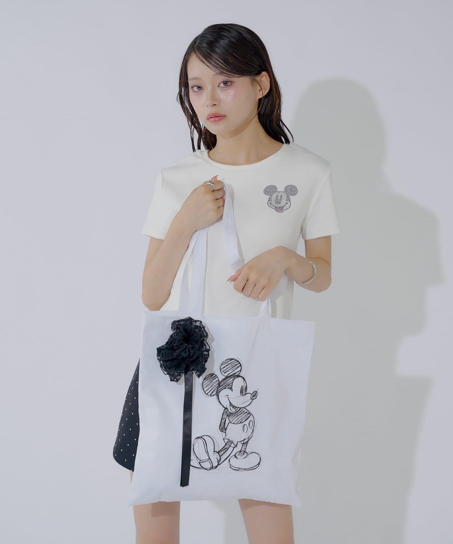 ミッキー（米老鼠） 托特包髮圈套裝
