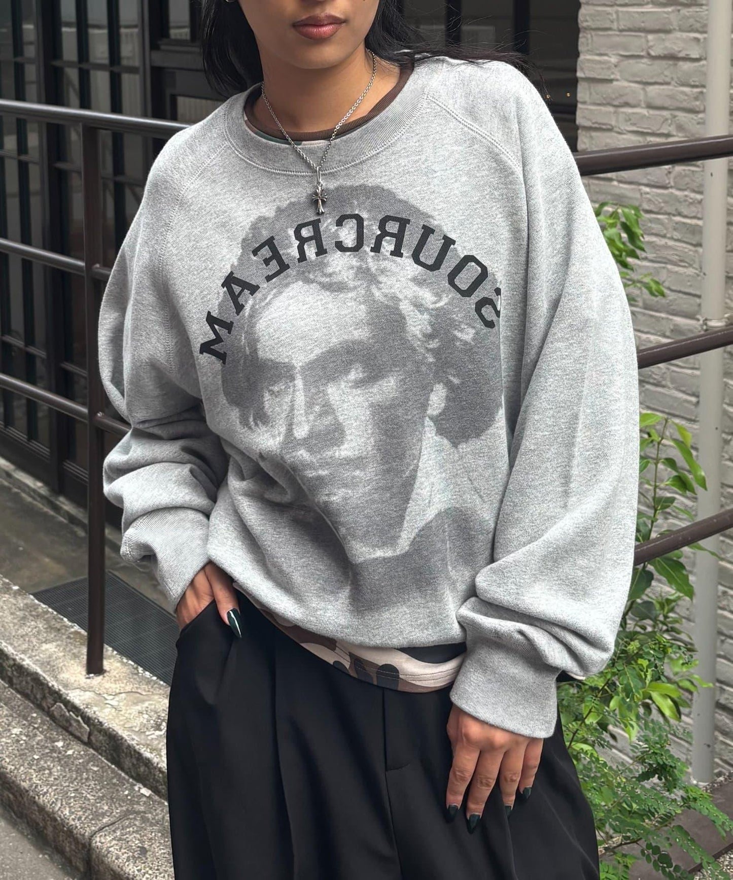 【AW】Sourcream 偉人印花衛衣