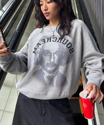 【AW】Sourcream 偉人印花衛衣