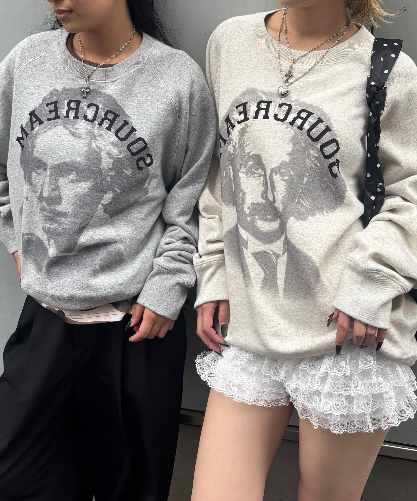 【AW】Sourcream 偉人印花衛衣