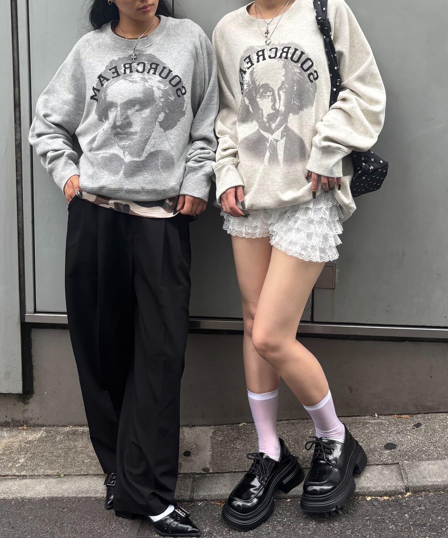 【AW】Sourcream 偉人印花衛衣