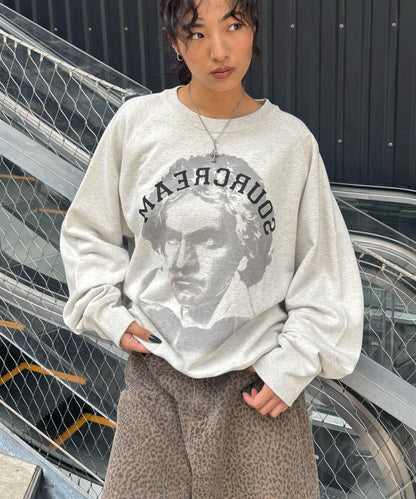 【AW】Sourcream 偉人印花衛衣