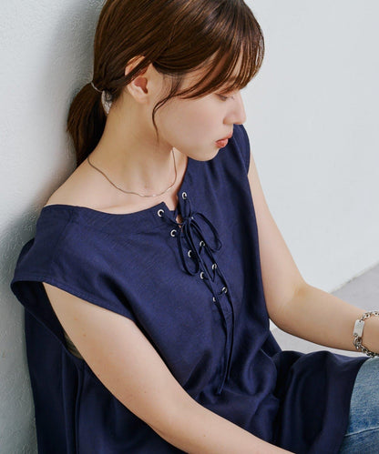 Kastane 繫帶馬甲 B款