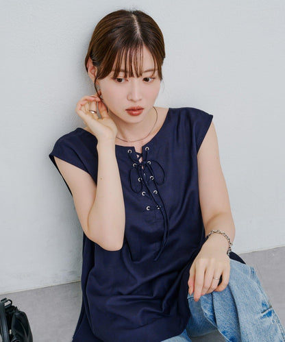 Kastane 繫帶馬甲 B款