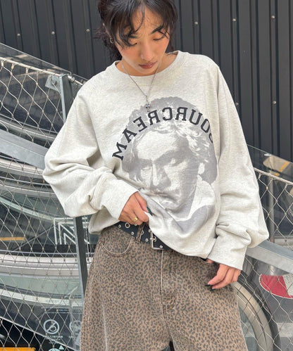 【AW】Sourcream 偉人印花衛衣