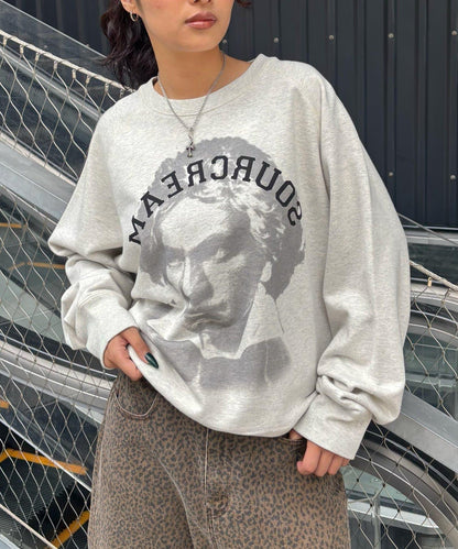 【AW】Sourcream 偉人印花衛衣