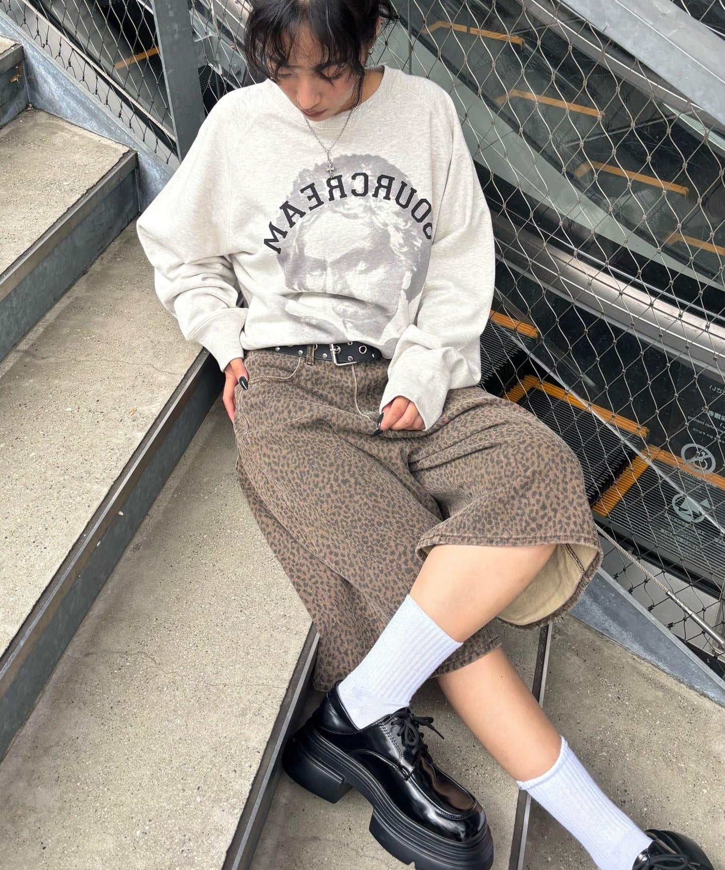 【AW】Sourcream 偉人印花衛衣