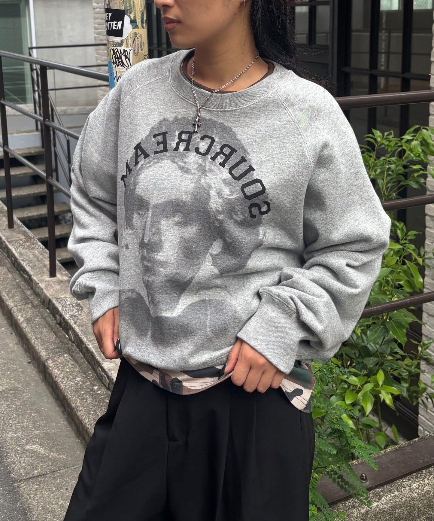 【AW】Sourcream 偉人印花衛衣