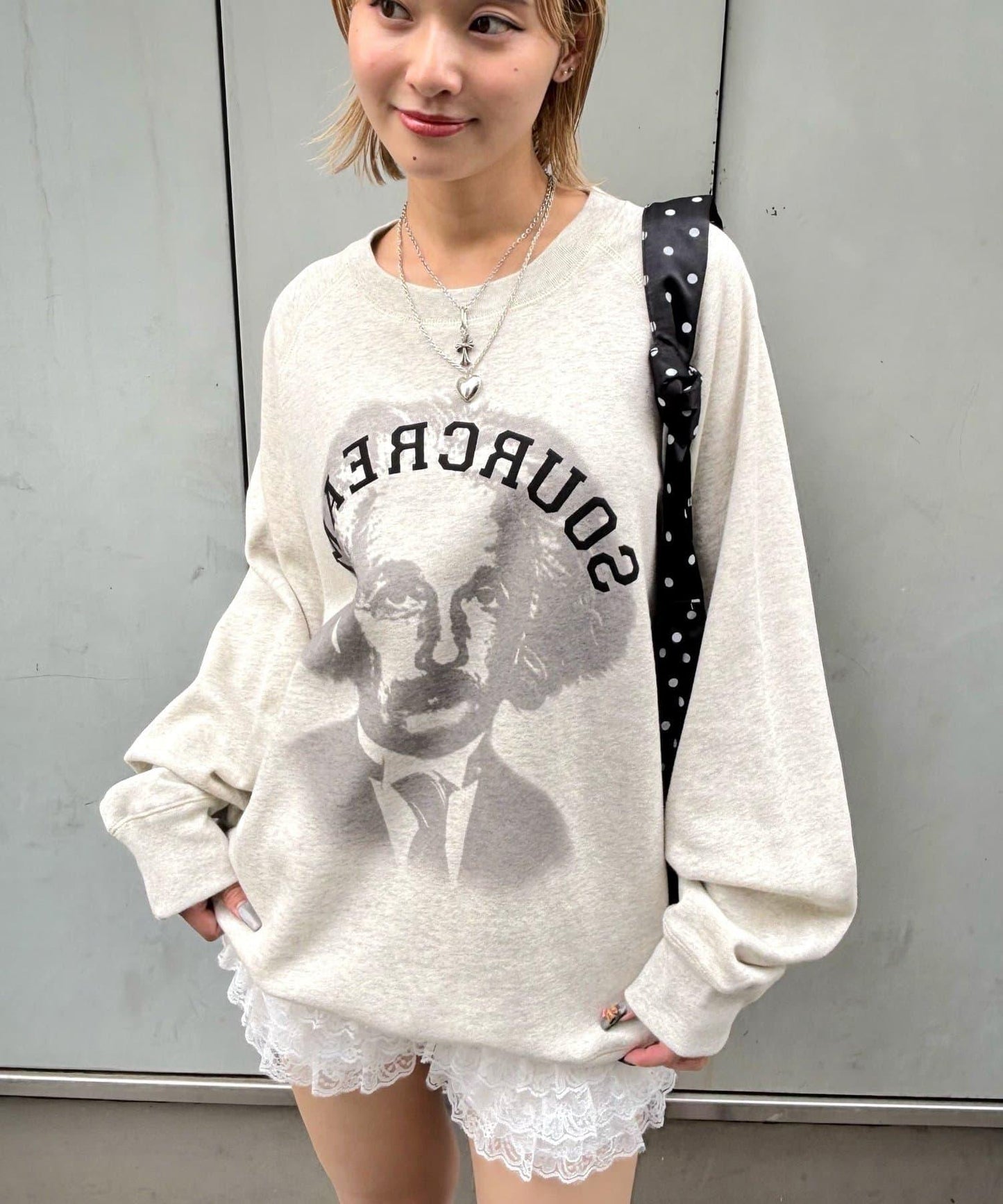 【AW】Sourcream 偉人印花衛衣