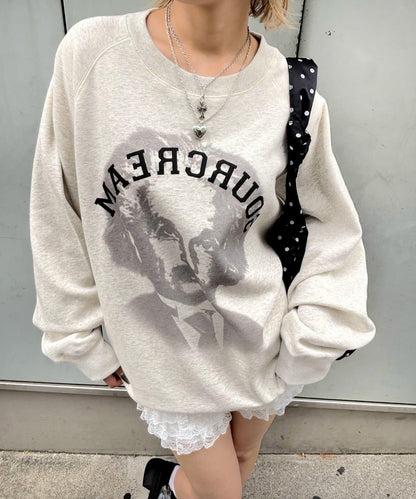 【AW】Sourcream 偉人印花衛衣