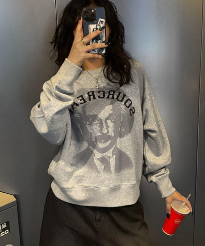 【AW】Sourcream 偉人印花衛衣