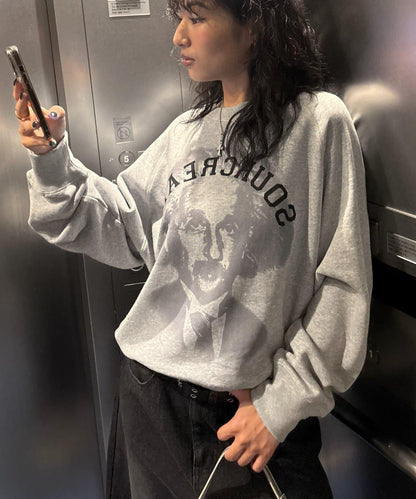 【AW】Sourcream 偉人印花衛衣