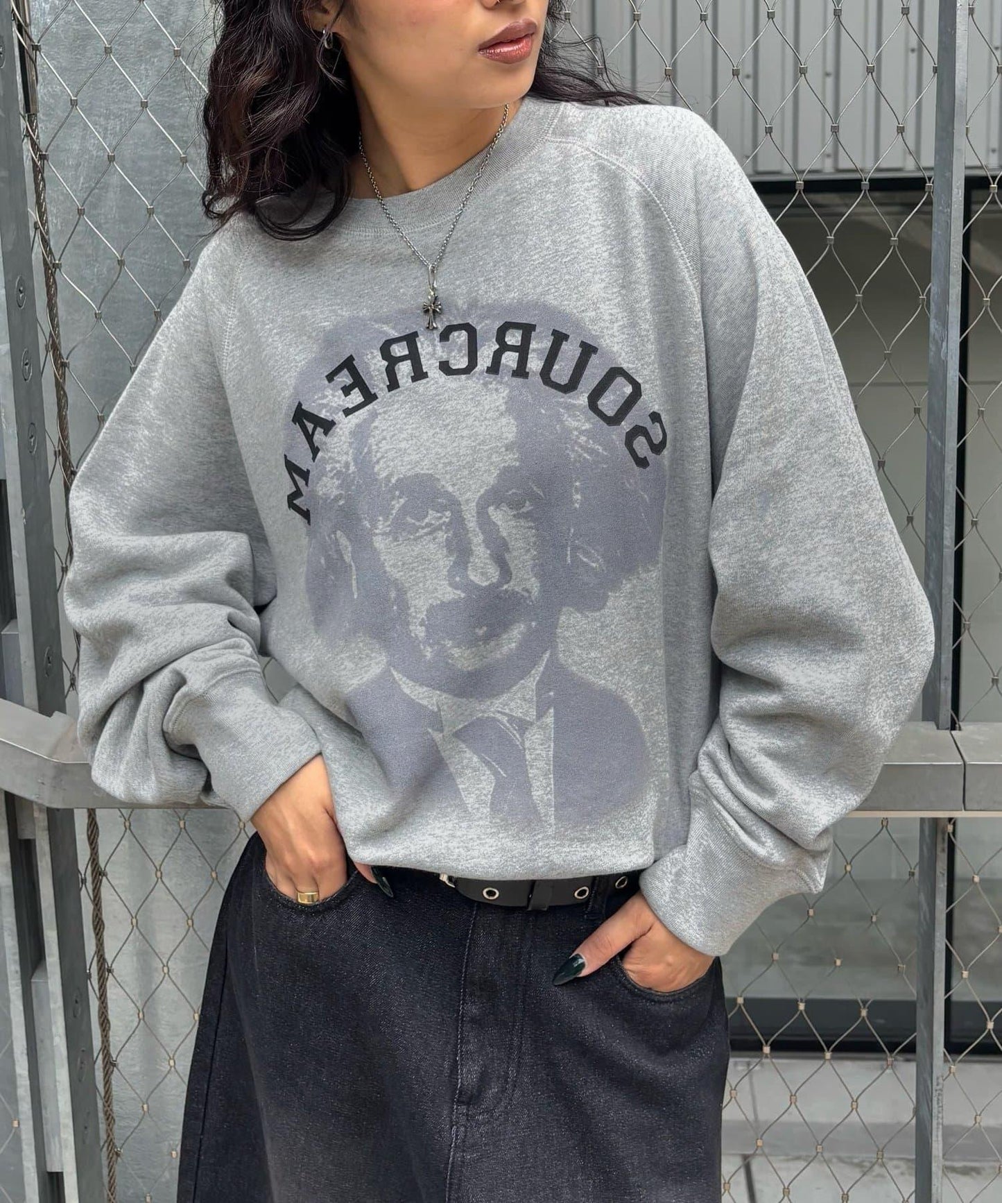 【AW】Sourcream 偉人印花衛衣