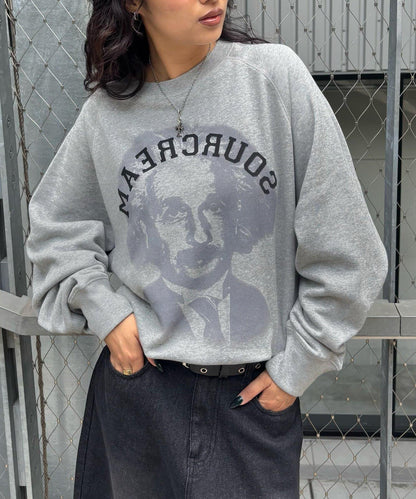 【AW】Sourcream 偉人印花衛衣