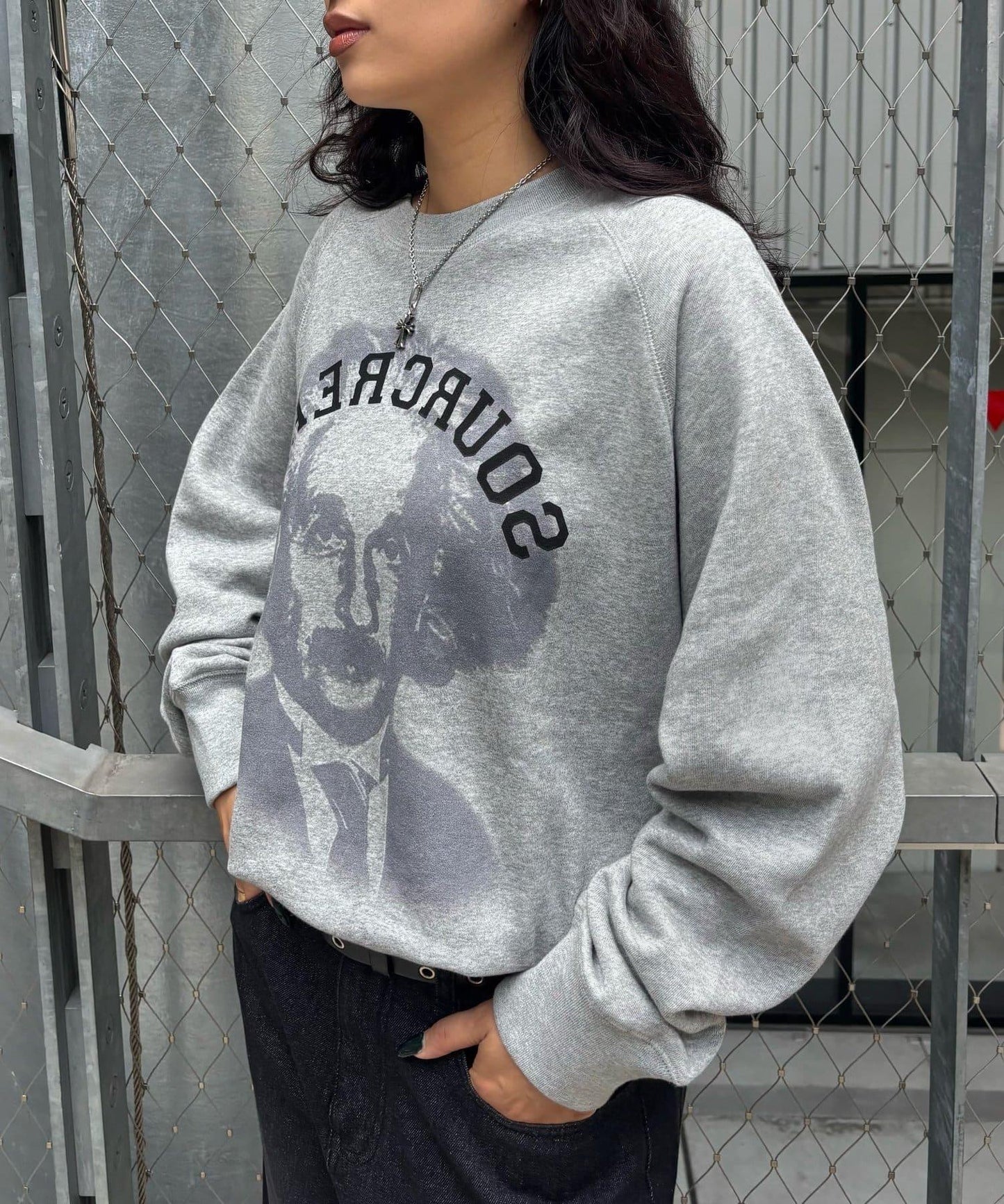 【AW】Sourcream 偉人印花衛衣